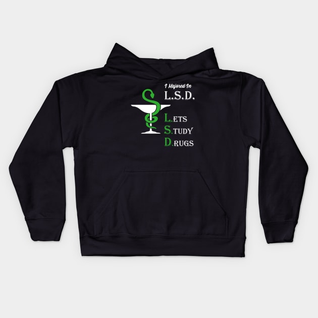 Pharmacy School Kids Hoodie by TriHarder12